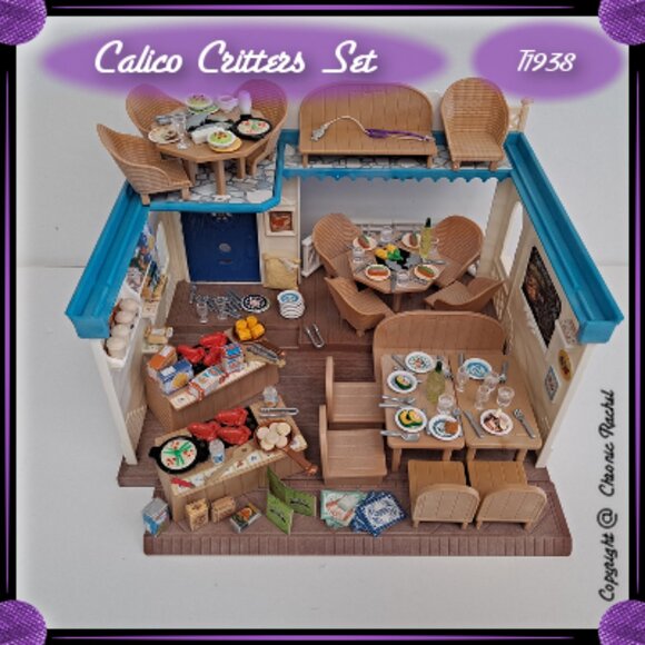 Seaside Restaurant with Furniture, Food and Accessories - Picture 2 of 13